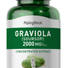 Graviola Soursop, 2000 mg (per serving) 120 Quick Release Capsules